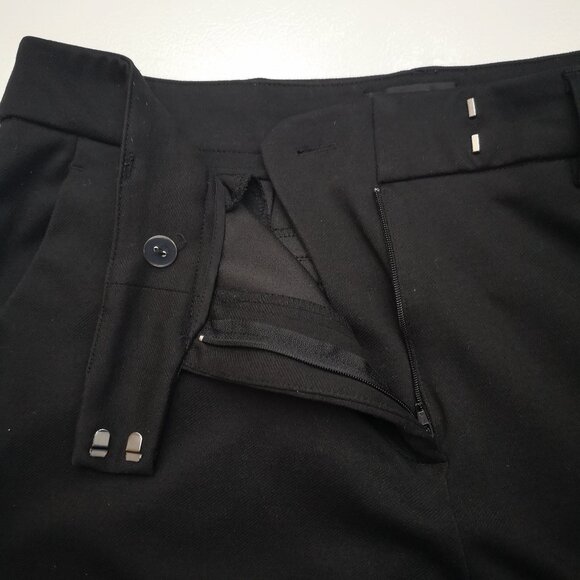 Simply Vera Vera Wang Ladies Size 12 Black Straight Leg Dress Pants - Picture 8 of 11